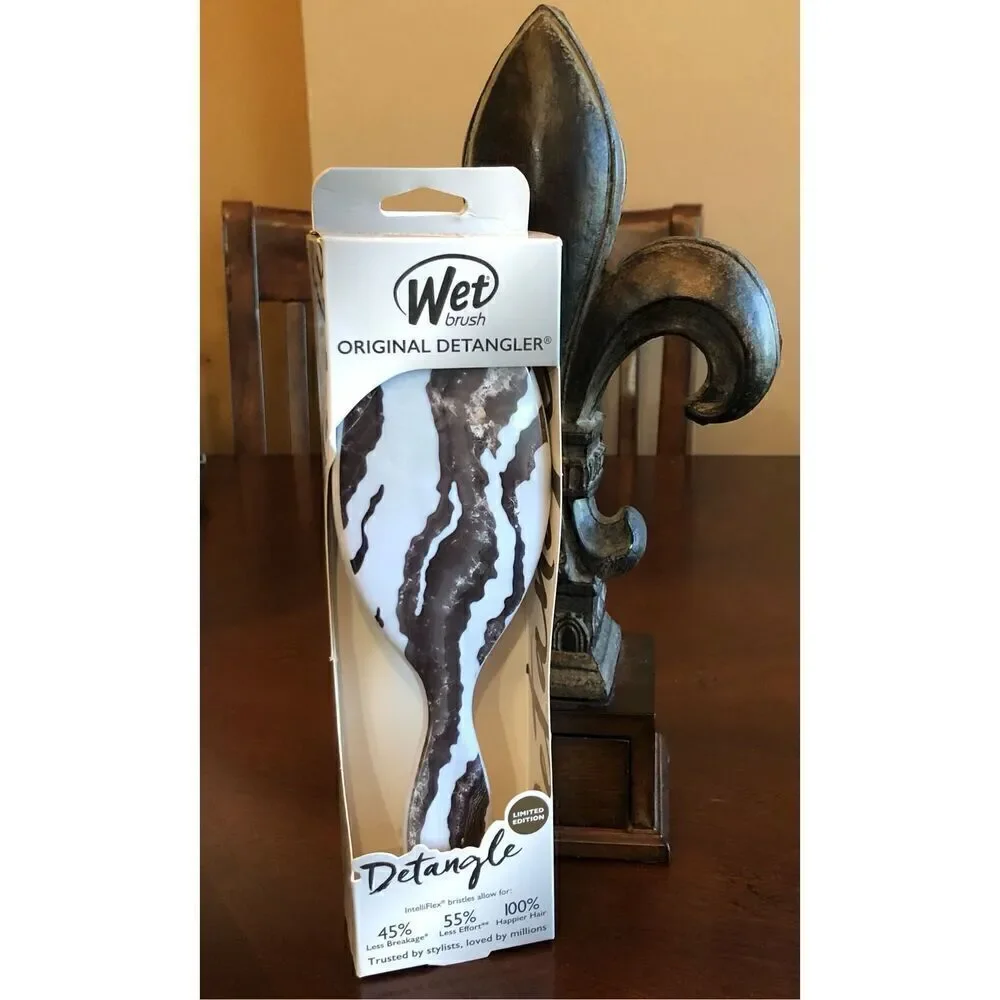 WET BRUSH - NWT - Wet Brush Original Detangler in Techno Stone Brown